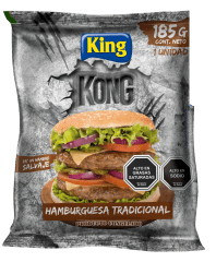 HAMBURGUESA KONG KING 185G