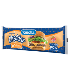 QUESO CHEDDAR LAMINADO 1,92KG