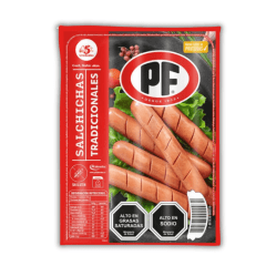 SALCHICHA TRADICIONAL PF 250 GRS