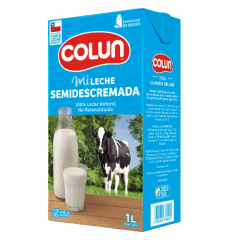LECHE SEMIDESCREMADA COLÚN 1L