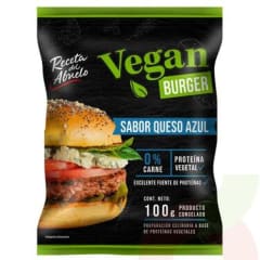 VEGAN BURGUER QUESO AZUL 100G RDA