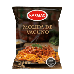 CARNE MOLIDA VACUNO KARMAC 250G