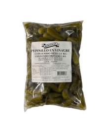 PEPINILLO EN VINAGRE AGROSILVA 1KG