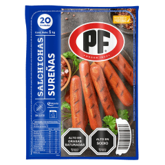 SALCHICHA SUREÑA PF 1KG/20 UNIDADES