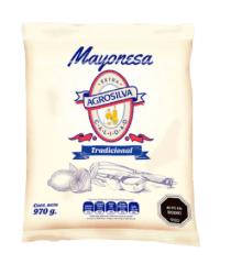 MAYONESA BLANCA AGROSILVA 970G