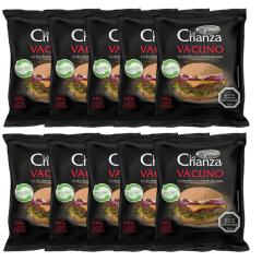 PACK HAMBURGUESA LA CRIANZA VACUNO X10