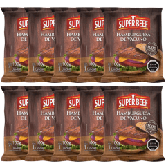 PACK HAMBURGUESA SUPER BEEF 10X