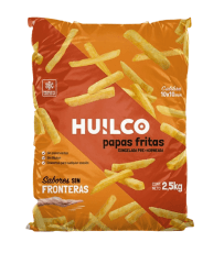 PAPAS  PREFRITAS HUILCO 10X10 MM 2.5 KG