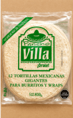 TORTILLA MEXICANA GIGANTE 12U