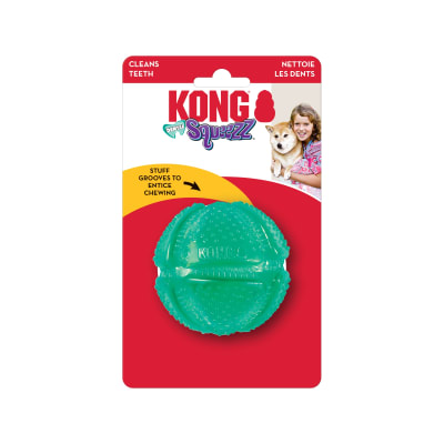 KONG SQUEEZZ DENTAL BALL1