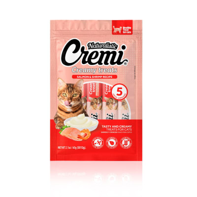 CREMI SALMON & SHRIMP RECIPE 5 TUBOS