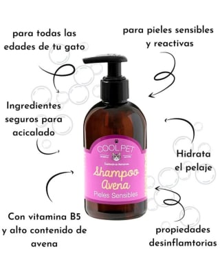 COOL PET SHAMPOO GATOS