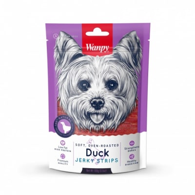 Wanpy Duck Jerky Strips 100 Gr - Snack Para Perros