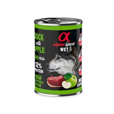 ALPHA LATA PATO CON MANZANA VERDE