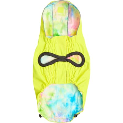 GFPET IMPERMEABLE REVERS NEON/YELLOW