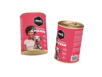 AMITY CHUNKS CHICKEN ADULT DOG FOOD