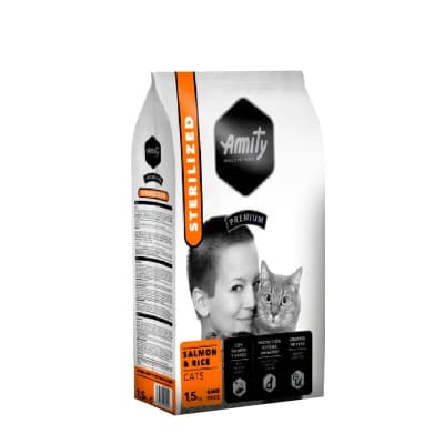 AMITY PREMIUM CATS SALMON & RICE STERILIZED