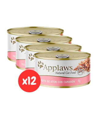 PACK 12 LATAS SABOR ATUN-CAMARON