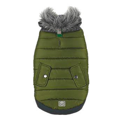 GFPET CHAQUETA CAPUCHA BANFF VERDE1