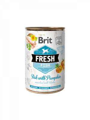 BRIT FRESH FISH WITH PUMPKIN