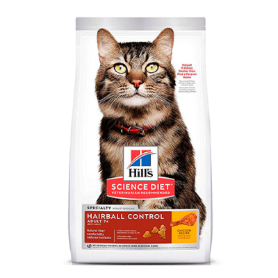 HILLS FELINE ADULT 7+ HAIRBALL CONTROL