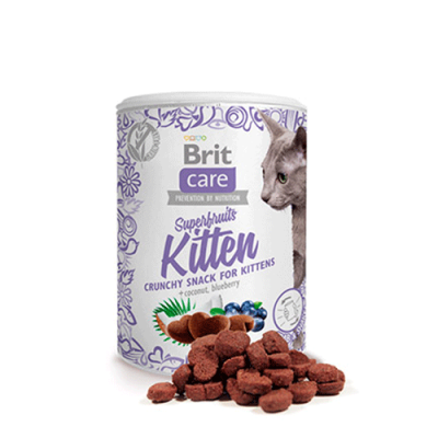 BRIT CARE CAT SNACK SUPERFRUITS KITTEN1