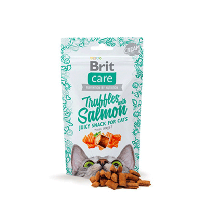 BRIT CARE CAT SNACK TRUFFLES SALMON BRIT CARE CAT SNACK TRUFFLES SALMON