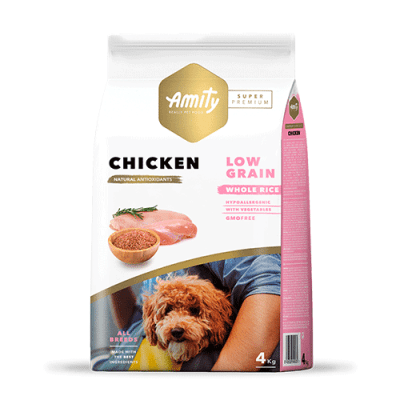 AMITY LOW GRAIN CHICKEN ADULT