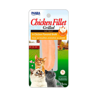 GRILLED CHICKEN FILLET, Chicken Flavored Broth