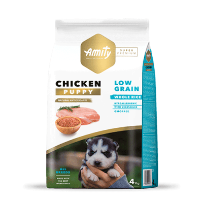 AMITY LOW GRAIN CHICKEN PUPPY1