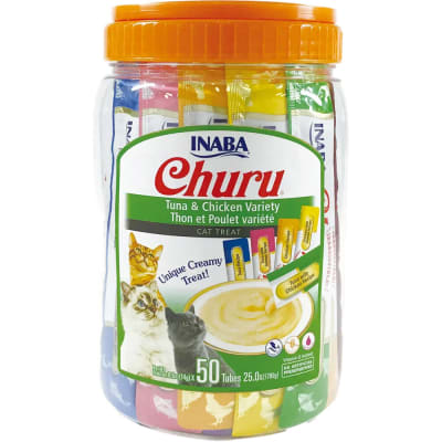 IB CHURU CHICKEN TUNA VARIETIES 50 TUBOS