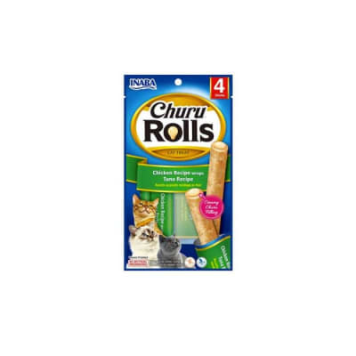 CHURU ROLLS CAT CHICKEN/TUNA