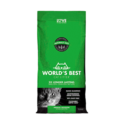 WORLD'S BEST CAT LITTER CLUMPING FORMULA