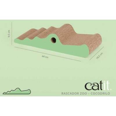 CATIT RASCADOR ZOO COCODRILO