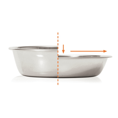 CATIT COMEDERO BORDE BAJO DOBLE