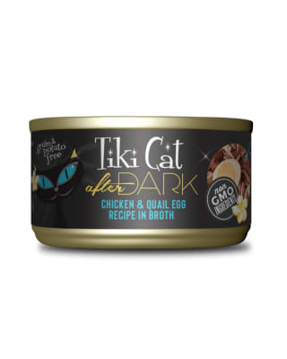 TIKI CAT AFTER DARK CHICKEN Y QUAIL EGG