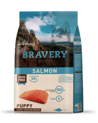 BRAVERY SALMON PUPPY LARGE/MEDIUM BREEDS