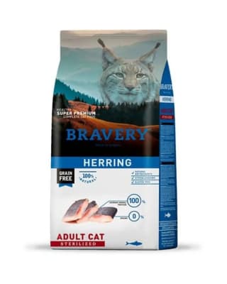 BRAVERY HERRING ADULT CAT STERILIZED
