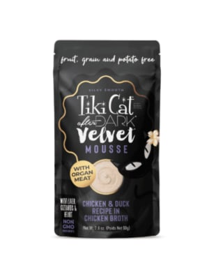 TIKI CAT AFTER DARK MOUSSE CHICKEN Y DUCK