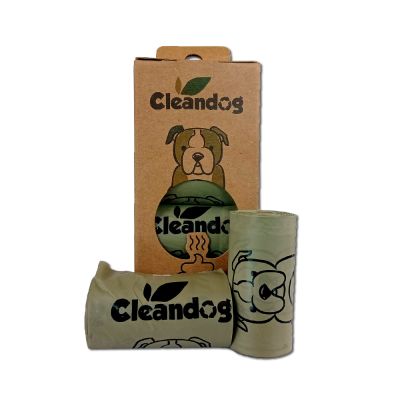 CLEANDOG 100% BIODEGRADABLE BAGS