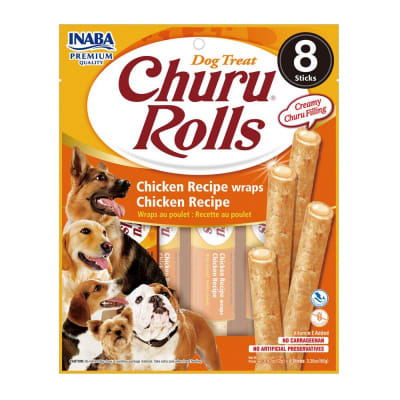 CHURU ROLLS DOG CHICKEN1