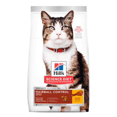 HILLS FELINE ADULT HAIRBALL CONTROL2