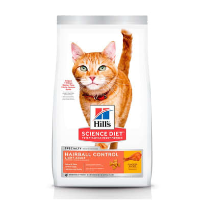 HILLS F ADULT HAIRBALL CONTROL LIGHT