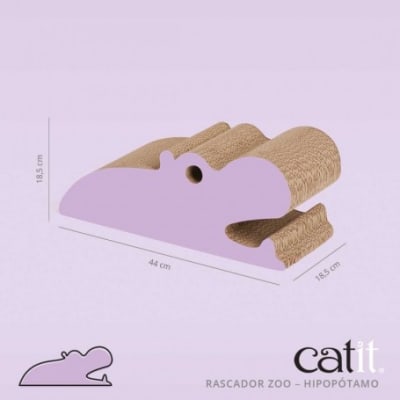 CATIT RASCADOR ZOO HIPOPOTAMO