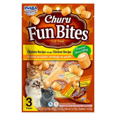 IB CHURU FUN BITES GATO POLLO