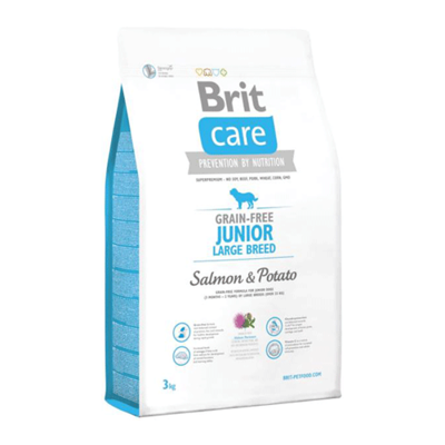 BRIT CARE JUNIOR LARGE BREED SALMON
