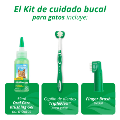 TROPICLEAN ORAL CARE KIT GATO