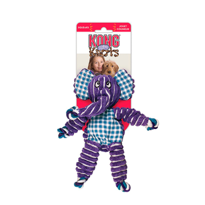 KONG FLOPPY KNOTS ELEPHANT