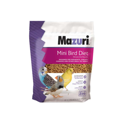 MAZURI SMALL MINI BIRD DIET1