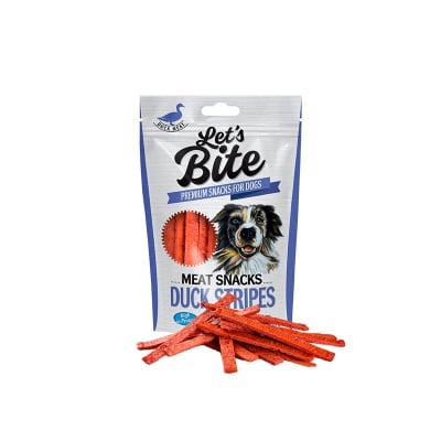 BRIT LETS BITE MEAT SNACK DUCK STRIPES BRIT LETS BITE MEAT SNACK DUCK STRIPES
